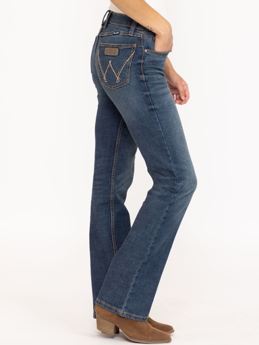 WRANGLER WOMEN'S RETRO MAE
MID-RISE BOOTCUT JEANS NEW SIZE 9X32